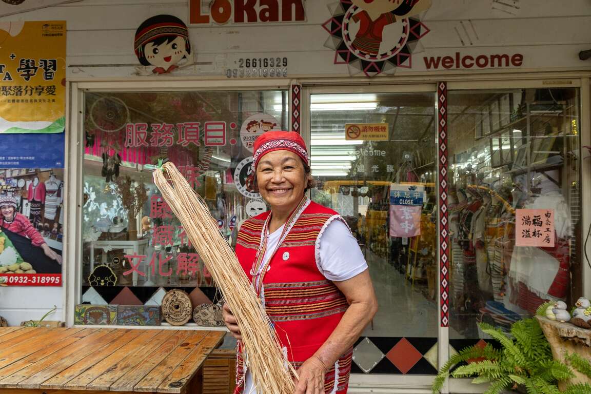編織的原料:苧麻