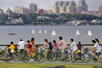 八里左岸自行車道