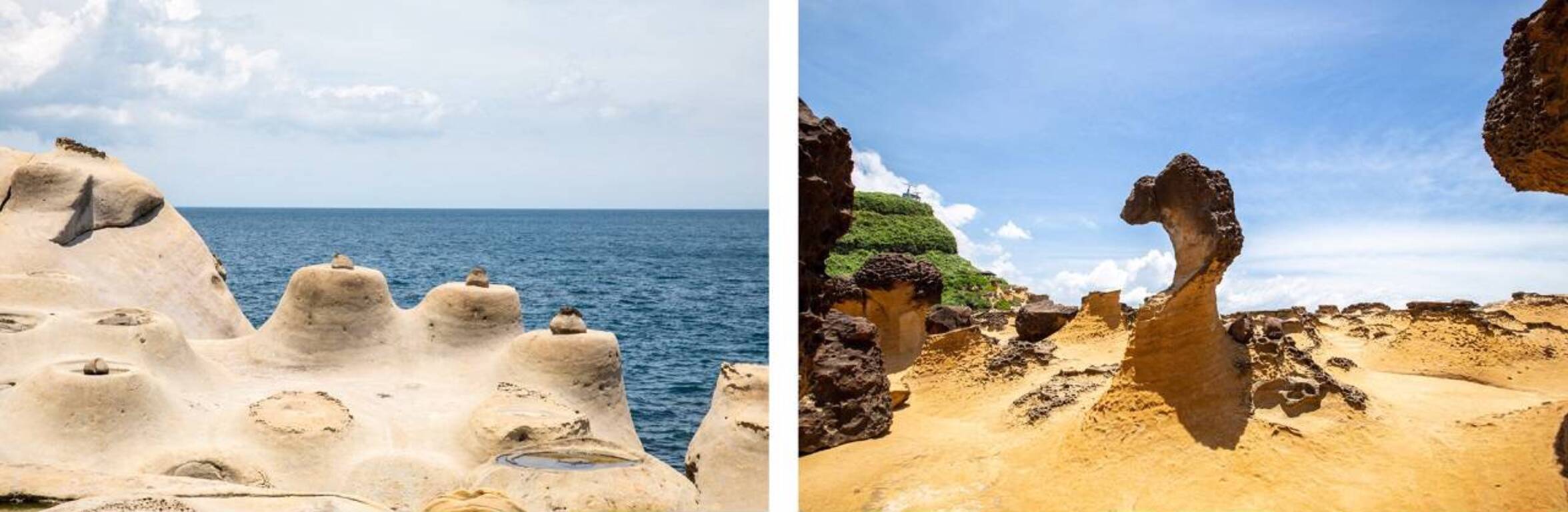 全球知名的地质景观-野柳地质公园