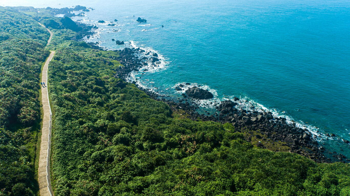 景色宜人的海濱步道