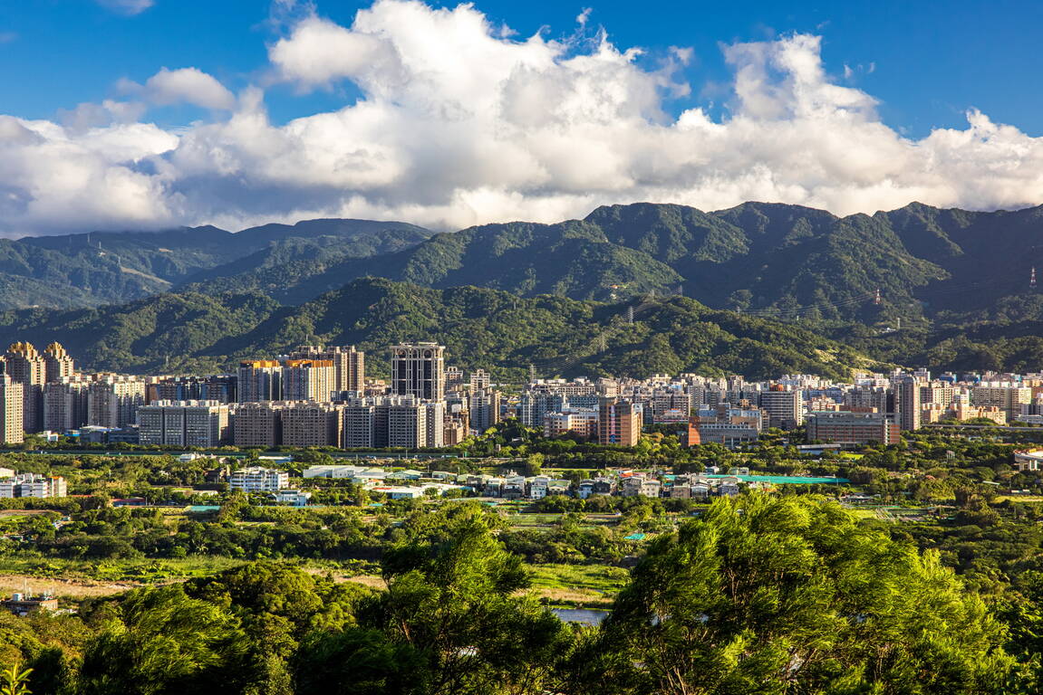 能夠眺望三峽、土城與樹林的景致