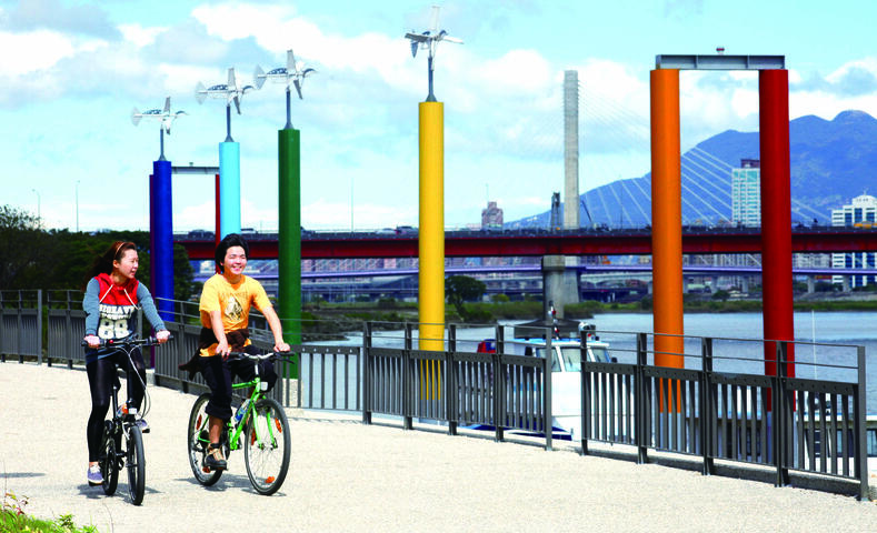 江子翠河口景觀河濱公園