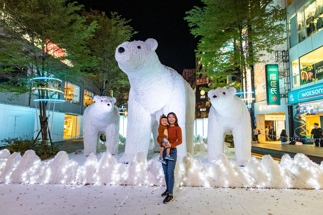 耶誕城府中商圈美拍點怎麼拍？收藏起來一起來探索絕美極地～