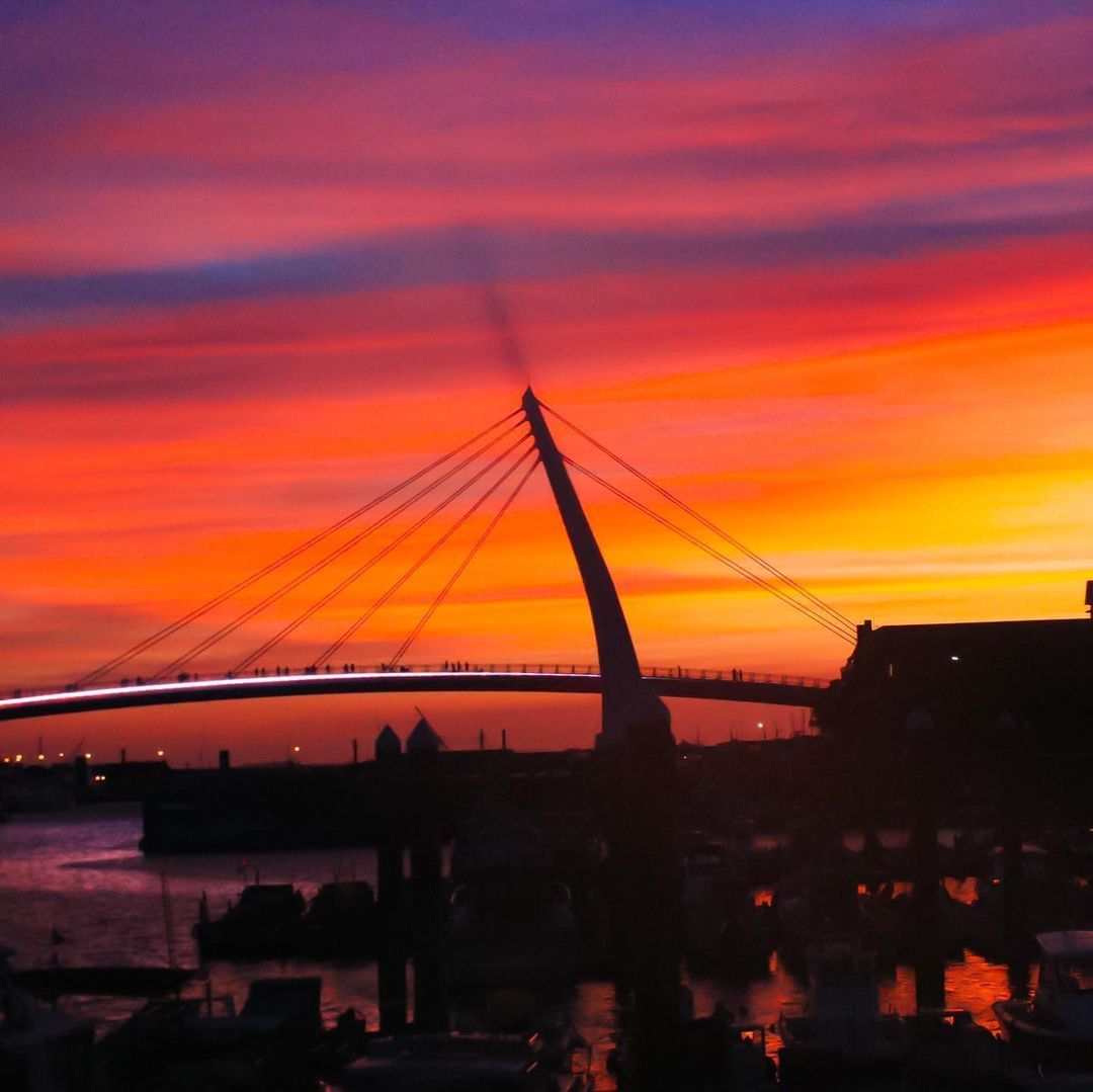 #火燒雲奇景 好美！