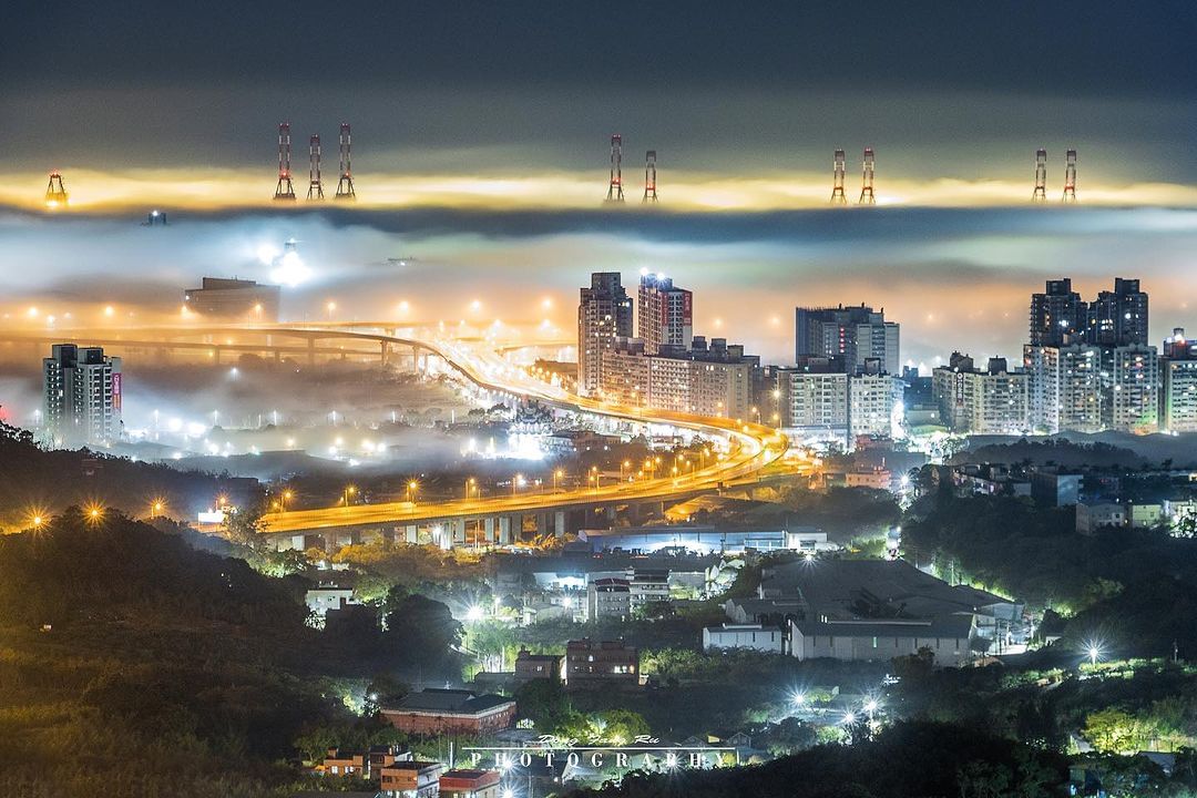 觀音山第一高峰，變化萬千的雲海蔚為奇觀！