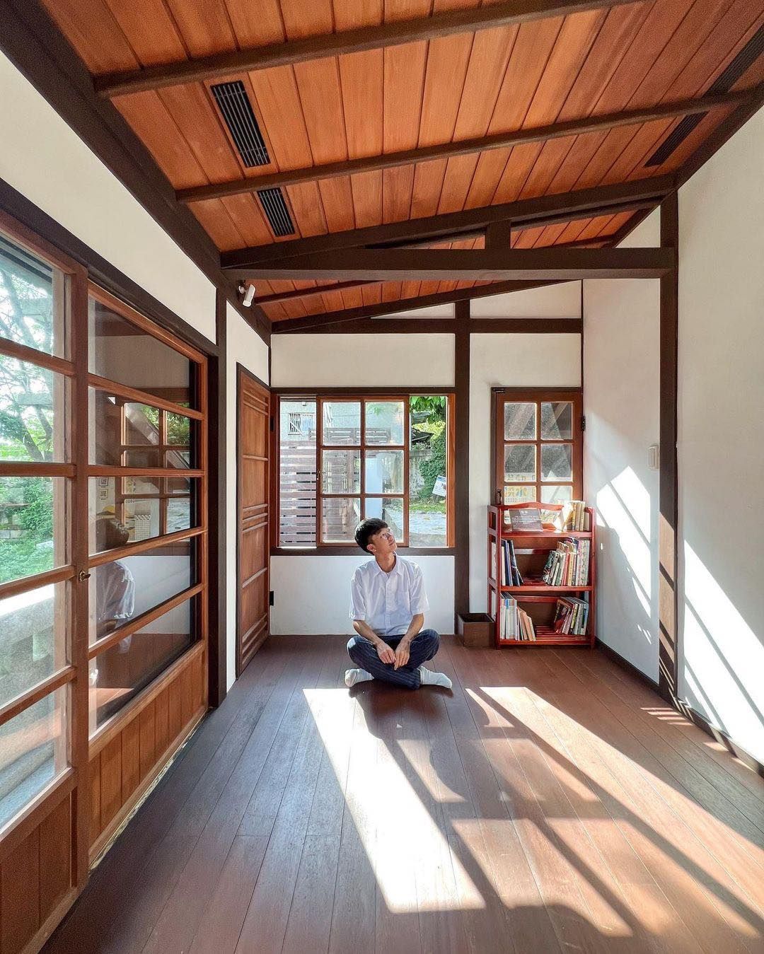 座落於淡水老街制高點的日本警官宿舍‼️👮‍♂️🏠是當年日本政府設置的「高階警官」居所