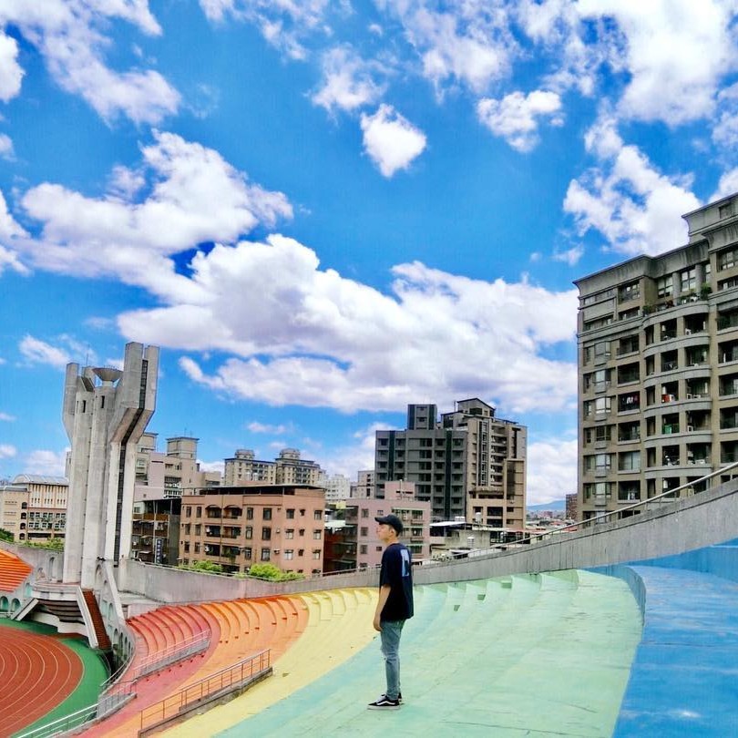 ✨IG熱門打卡點!!✨板橋最美的體育場